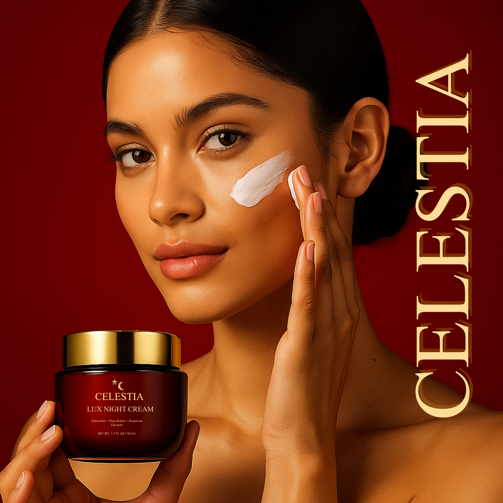 Celestia Lux Night Cream Campaign