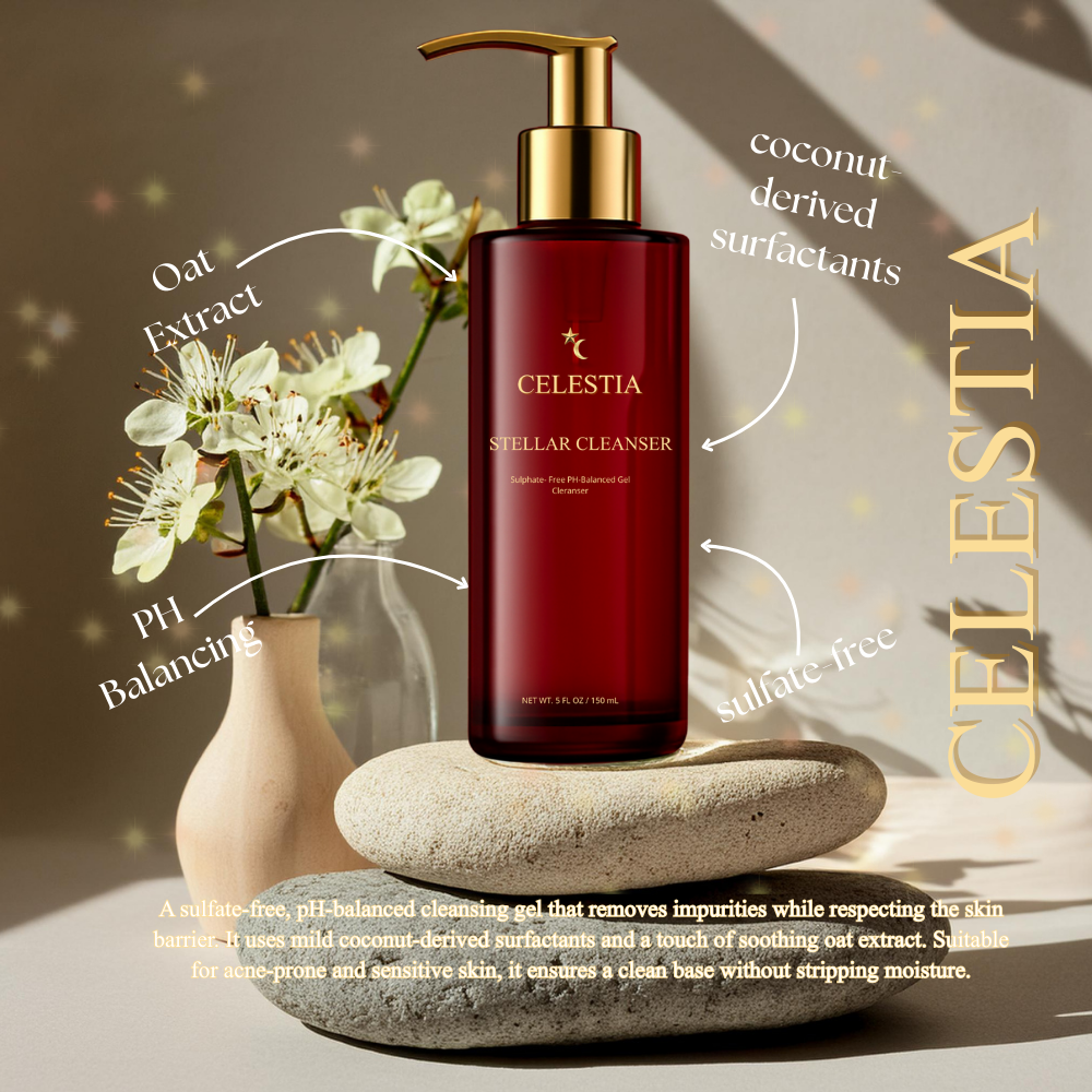 Celestia Stellar Cleanser - Sulfate-free, pH-balanced