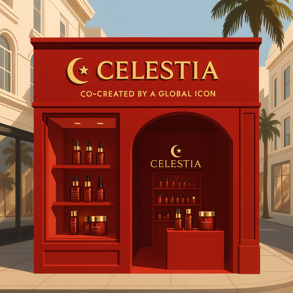 Celestia Flagship Storefront Concept
